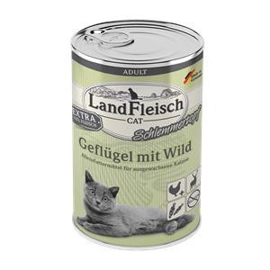 Landfleisch Cat Adult Schlemmertopf Geflügel & Wild - 6x400g