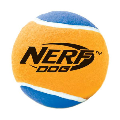 NERF DOG Tennisball mit Quietscher - L / 2er Set