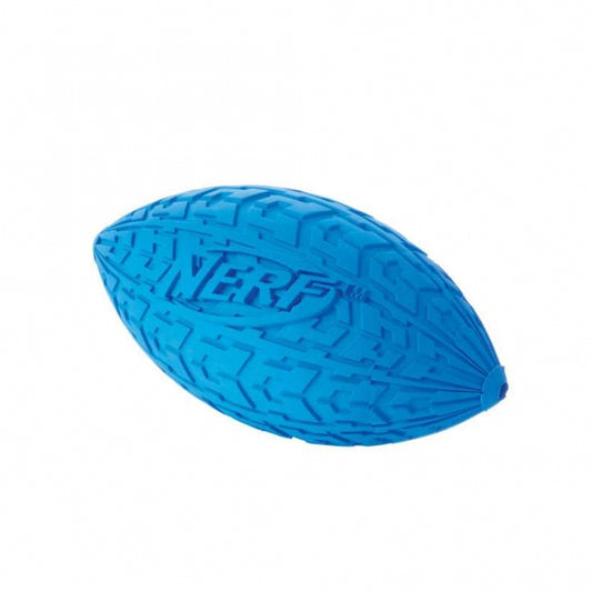 NERF DOG Trax Tire Squeak Football - Medium