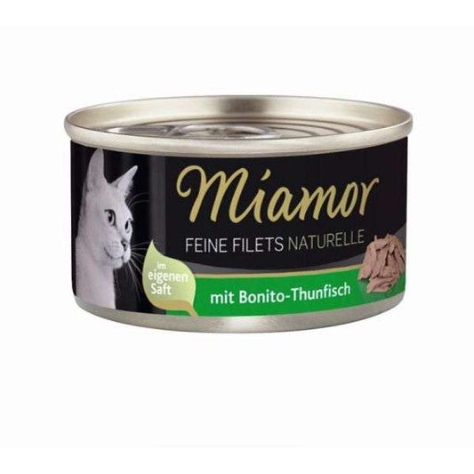 Miamor Feine Filets Naturelle Bonito-Thunfisch 24x80g