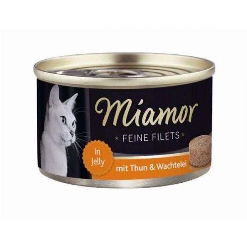 Miamor Feine Filets 24x100g - Thunfisch & Wachtelei