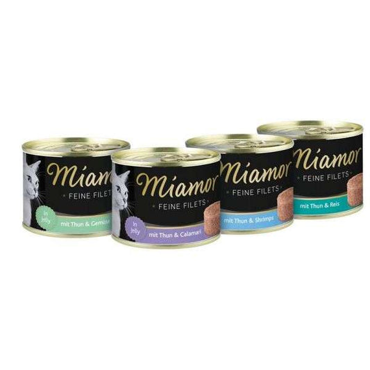 Miamor Feine Filets 12x185g - Thunfisch & Calamari