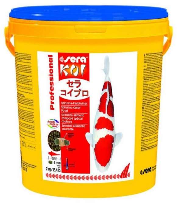 Sera Koi Professional Spirulina Farbfutter 7kg