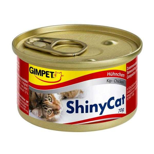 GimCat ShinyCat Hühnchen 24x70g