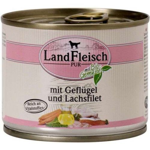 Landfleisch Classic 12x195g - Geflügel & Lachsfilet