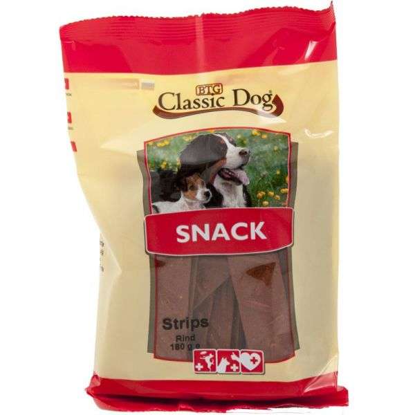 Classic Dog Strips Rind - 14 x 200g