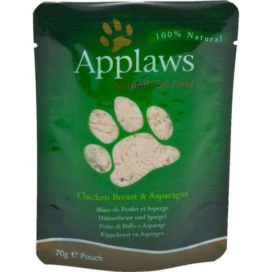 Applaws Cat Frischebeutel Hühnchen & Spargel 12x70g