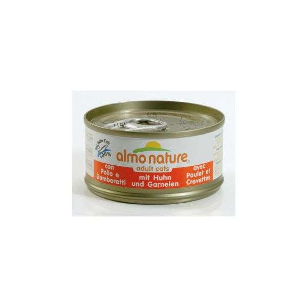 Almo Nature HFC Natural Huhn & Garnelen 24x70g