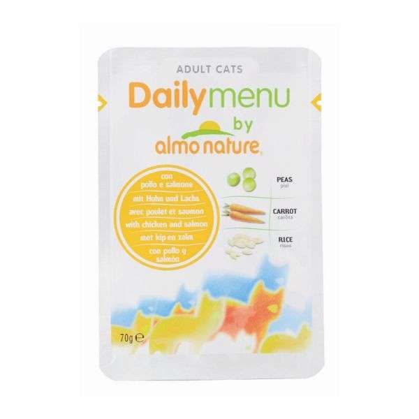 Almo Nature Daily Menu Huhn & Lachs 30x70g